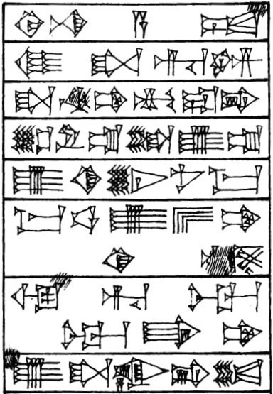 Prologue ¶  - Cuneiform - Law Code of Hammurabi