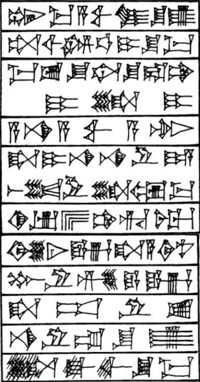 Epilogue Part 1 - Cuneiform - Law Code of Hammurabi