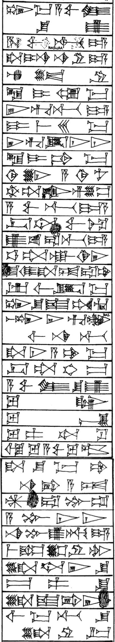 Epilogue Part 1 - Cuneiform - Law Code of Hammurabi