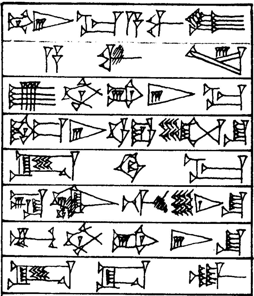 Law § 1 - Cuneiform - Law Code of Hammurabi