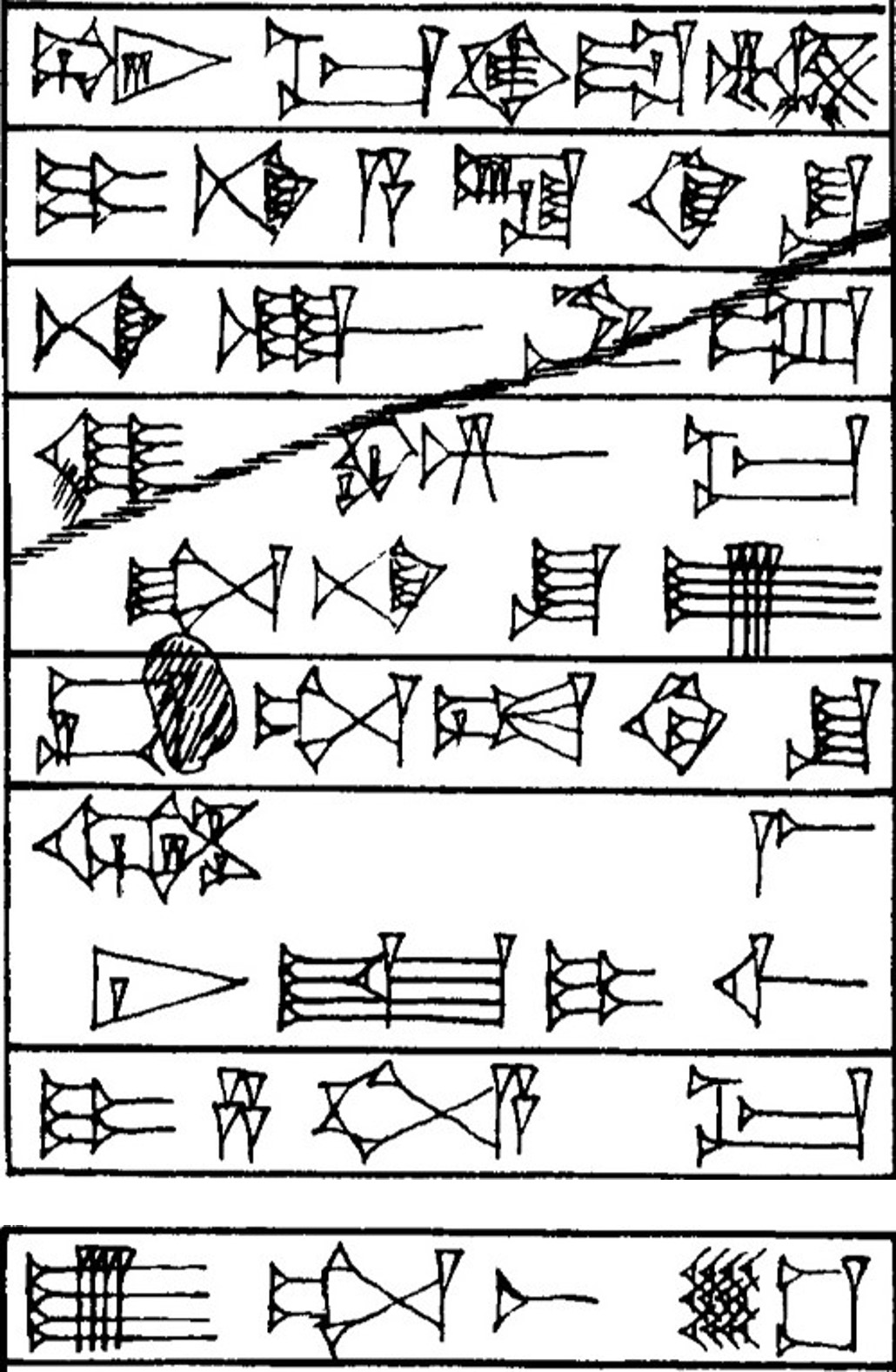 Law § 103 - Cuneiform - Law Code of Hammurabi