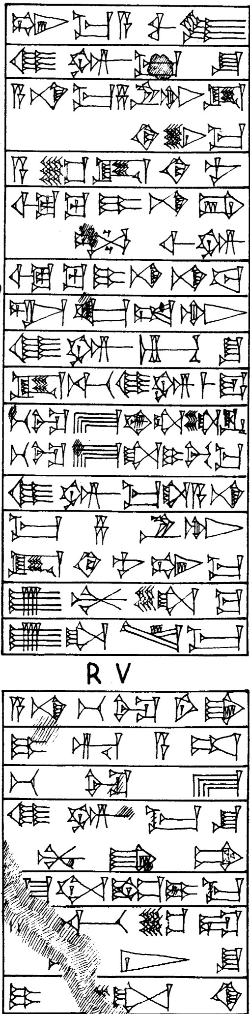 Law § 125 - Cuneiform - Law Code of Hammurabi