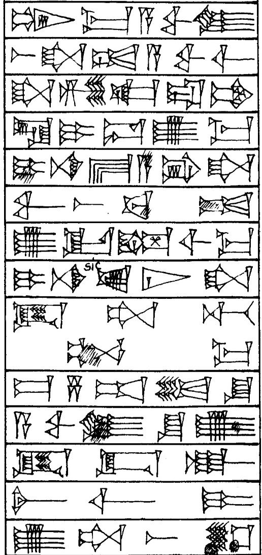Law § 130 - Cuneiform - Law Code of Hammurabi