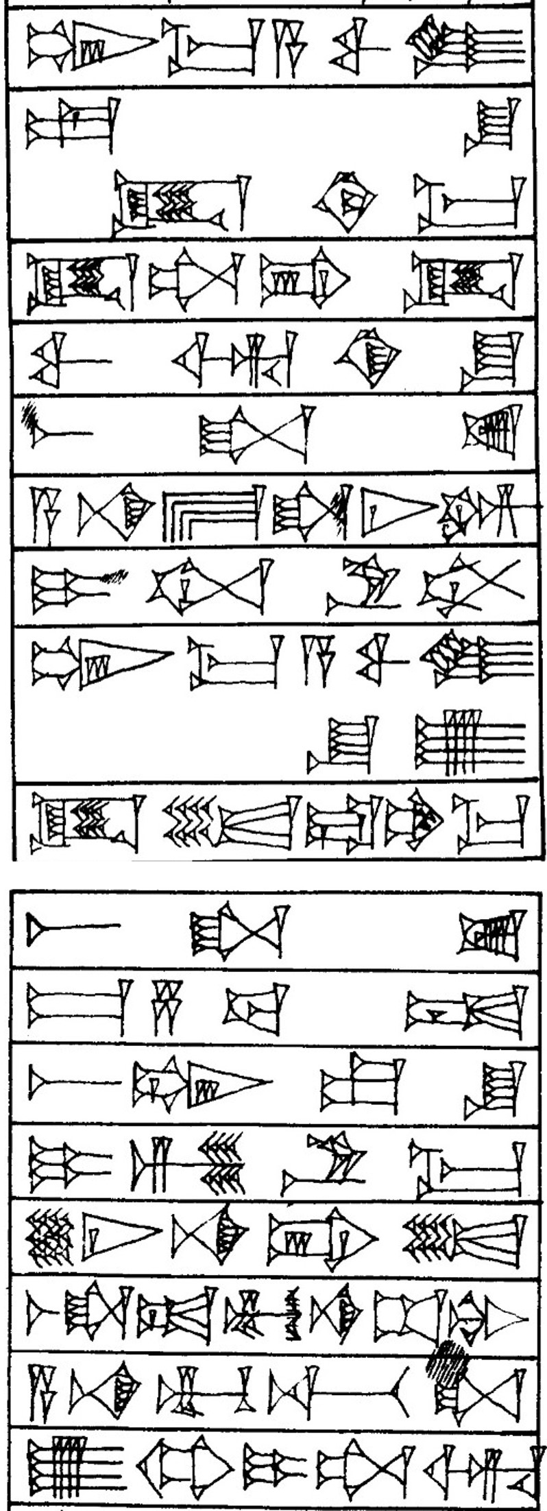 Law § 136 - Cuneiform - Law Code of Hammurabi