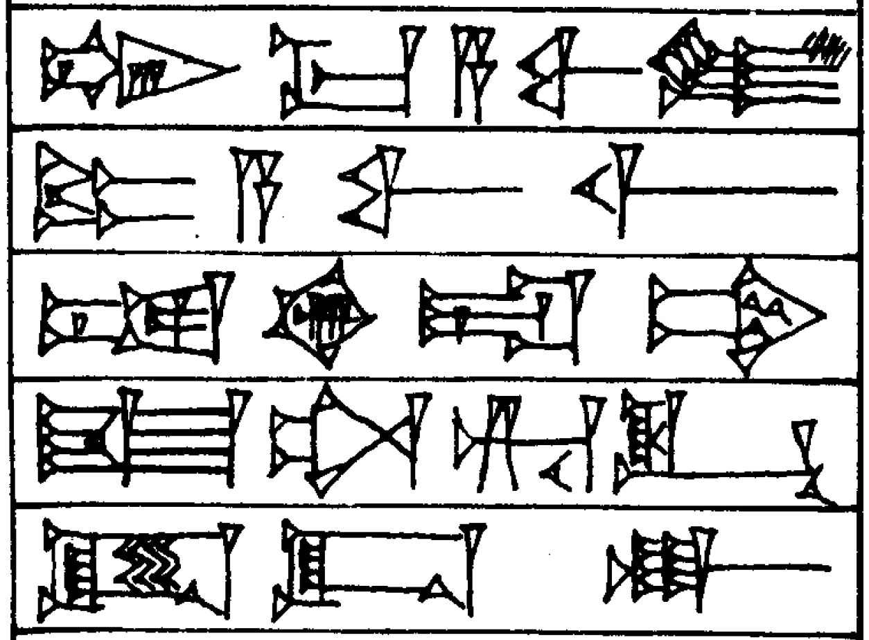 Law § 14 - Cuneiform - Law Code of Hammurabi