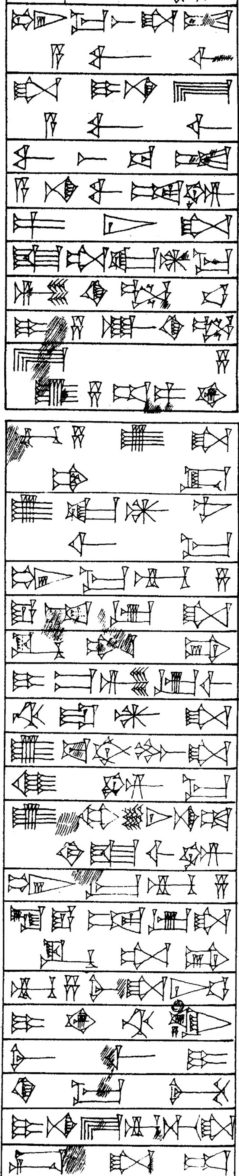 Law § 141 - Cuneiform - Law Code of Hammurabi