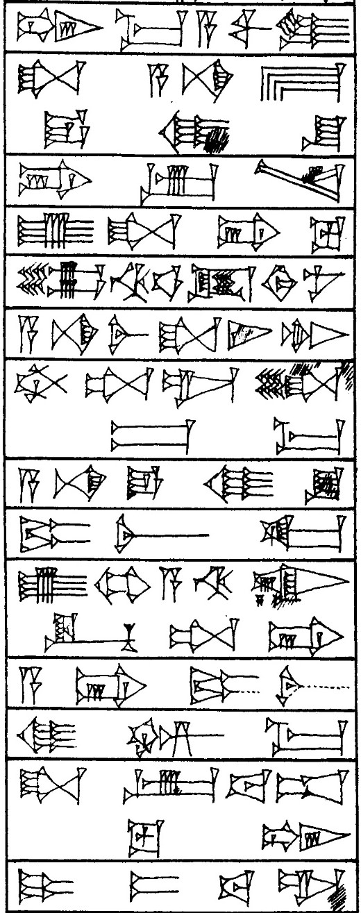 Law § 159 - Cuneiform - Law Code of Hammurabi