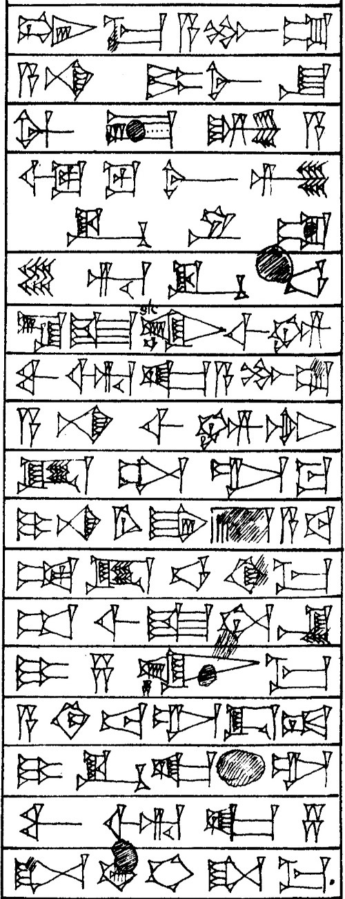 Law § 180 - Cuneiform - Law Code of Hammurabi