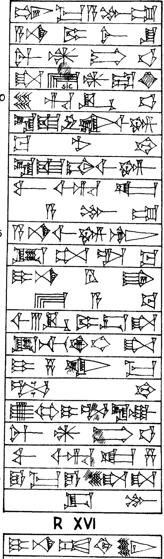 Law § 182 - Cuneiform - Law Code of Hammurabi