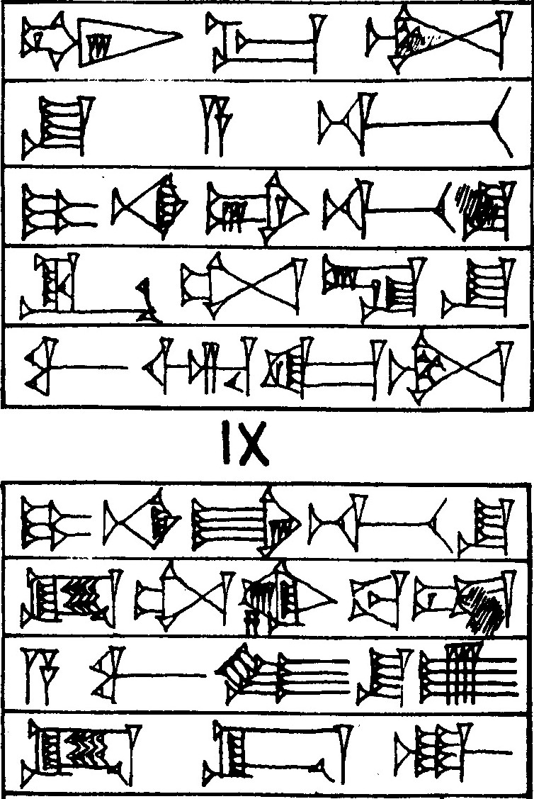 Law § 19 - Cuneiform - Law Code of Hammurabi