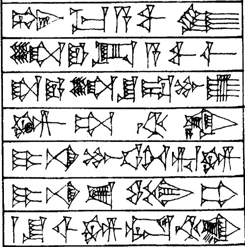 Law § 202 - Cuneiform - Law Code of Hammurabi