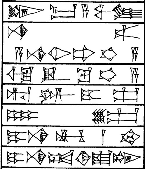 Law § 261 - Cuneiform - Law Code of Hammurabi