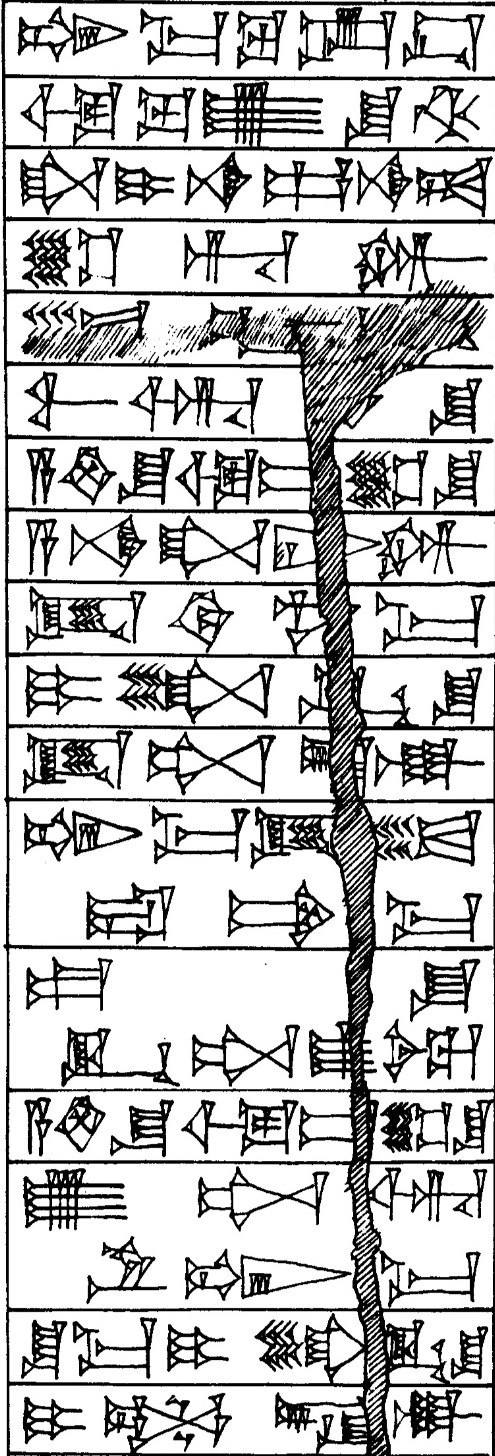 Law § 27 - Cuneiform - Law Code of Hammurabi