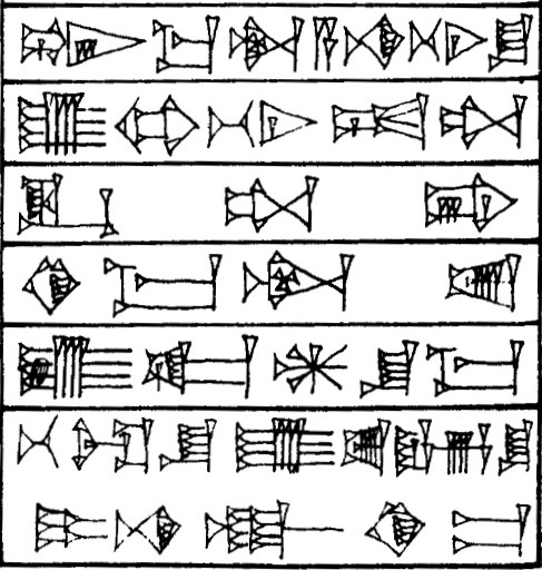 Law § 282 - Cuneiform - Law Code of Hammurabi