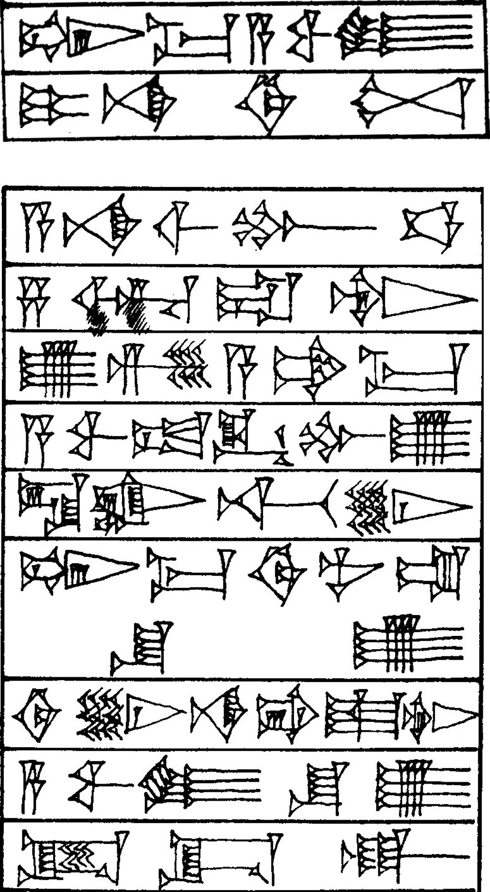 Law § 3 - Cuneiform - Law Code of Hammurabi
