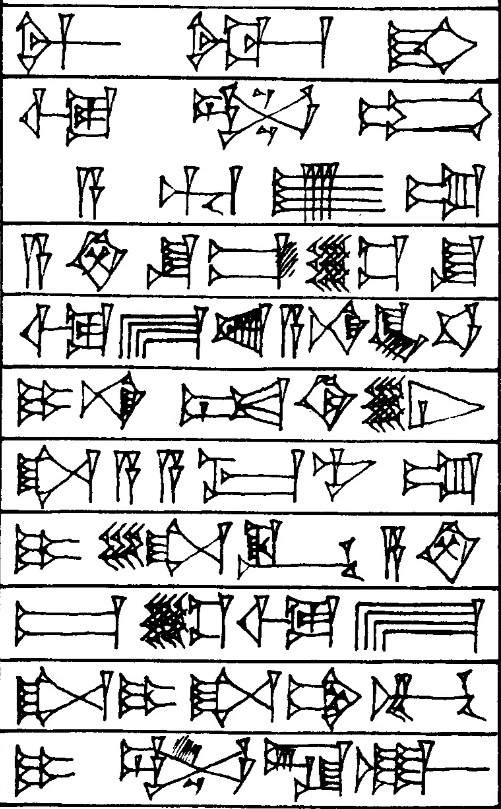 Law § 40 - Cuneiform - Law Code of Hammurabi