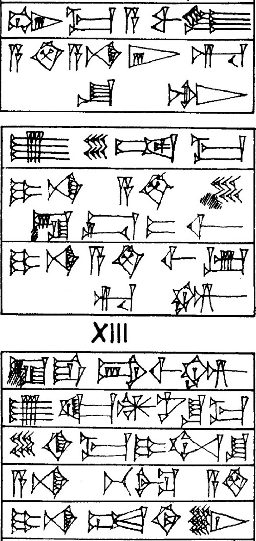 Law § 42 - Cuneiform - Law Code of Hammurabi