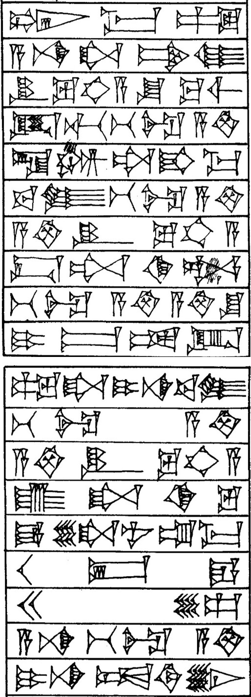 Law § 57 - Cuneiform - Law Code of Hammurabi
