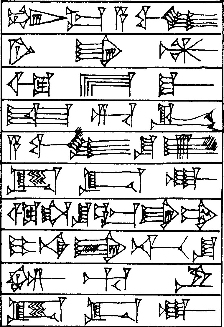 Law § 6 - Cuneiform - Law Code of Hammurabi