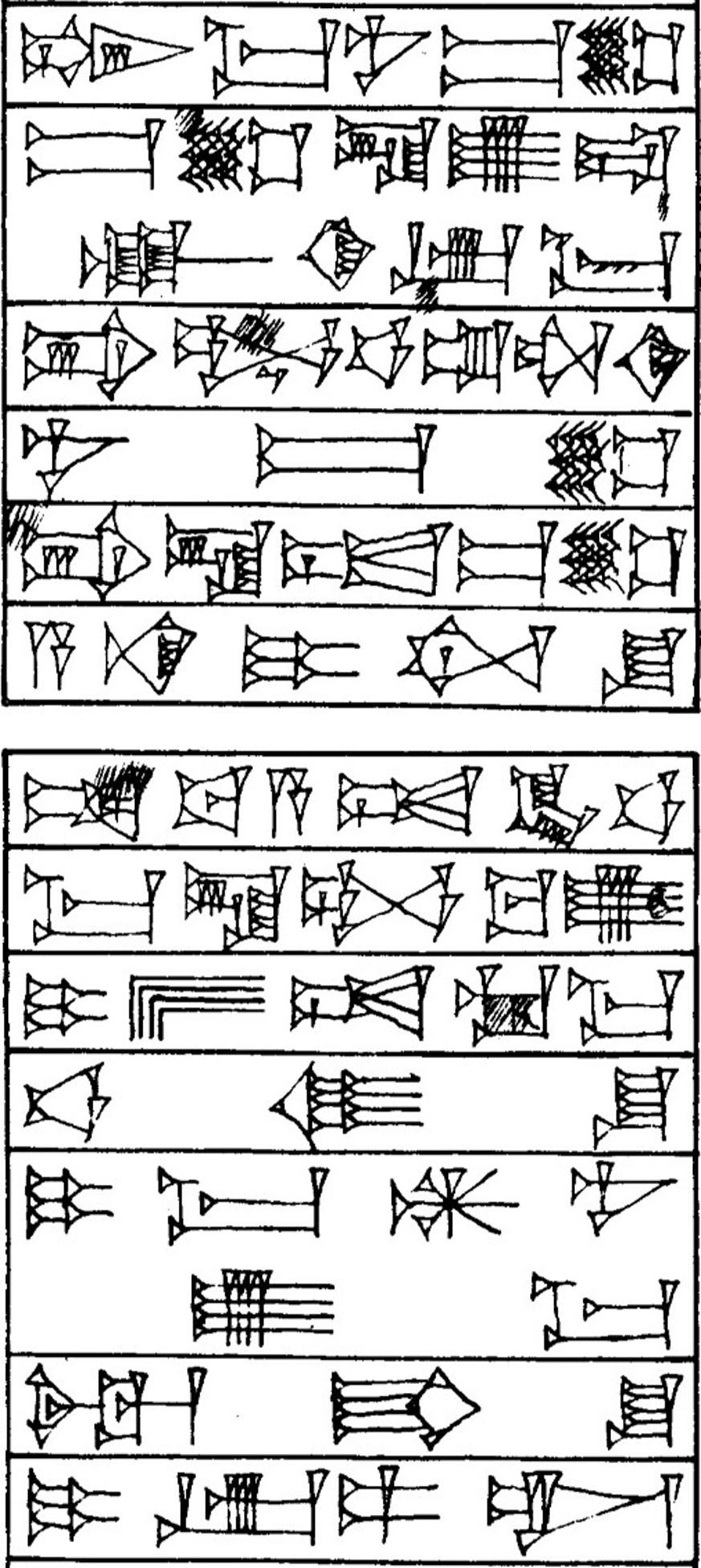 Law § 65 - Cuneiform - Law Code of Hammurabi